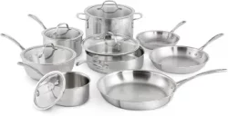 Calphalon Tri-ply Stainless Steel 13-Piece Cookware Setimg