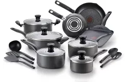 T-fal FBA_A821SI64 Initiatives Nonstick Inside and Out, 18-Pieceimg