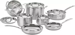 Cuisinart Multi-Clad Pro 12-Piece Stainless Steel Cookware Setimg