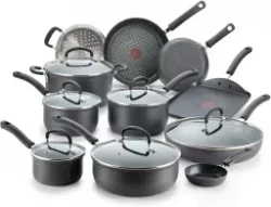 T-fal Ultimate Hard Anodized Nonstick 17 Piece Cookware Setimg