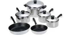 Revere Ware 2000 Line 10-Piece Cookware Setimg