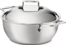 All-Clad D5 BD55500 Stainless Steel 5.5-Quart Dutch Oven with Lidimg