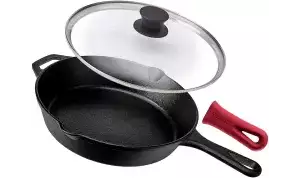 Cuisinel Pre-Seasoned Cast Iron Skillet, 10-Inchesimg