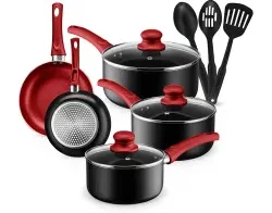 Chef's Star 11-Piece 100% Non-Toxic Nonstick Induction Cookware Setimg