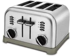 Cuisinart CPT-180P1 4-Slice Classic Metal toaster, Made in the USAimg