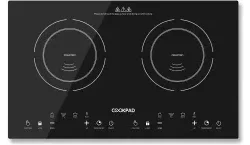 COOKAPD Portable Double-Burner Induction Cooktopimg