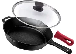 Cuisinel Pre-Seasoned Cast Iron Skillet, 10-Inchesimg