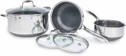 HexClad Pots 6-Piece Hybrid Cookware Setimg