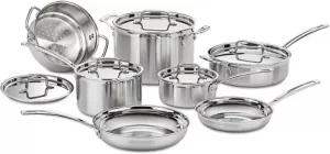 Cuisinart Multiclad Pro 12-Piece Stainless Steel Cookware Setimg