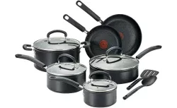 T-fal C561SC Titanium Advanced Nonstick Thermo-Spot Heat Indicator Cookware Setimg