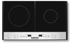 Cuisinart ICT-60 Black Portable 2-Burner Induction Cooktopimg