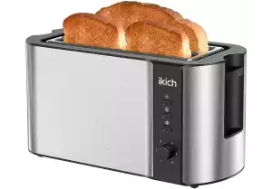 IKICH Toaster Stainless Steel 4-Slice Toasterimg