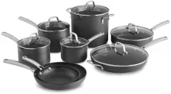  Calphalon Classic Hard-Anodized Nonstick 14-Piece Cookware Setimg