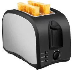 CUSINAID Black 2-Slice USA-made Toasterimg