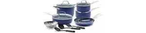 Blue Diamond Pans Cookware Set, 14-Pieceimg