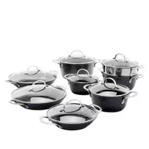 Curtis Stone Dura-Pan Nonstick Nesting Cookware Set Model 655-425img