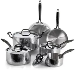 Fleischer & Wolf Stainless Steel Set Pots and Pans Induction Cookware Setimg