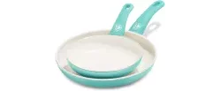 GreenLife Soft Grip Healthy Ceramic Nonstick, Frying Pan Setimg