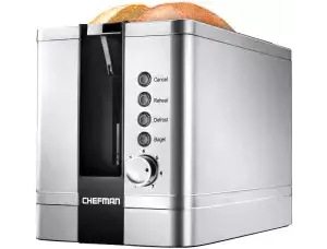 Chefman 2-Slice Stainless Steel Pop Up Toasterimg