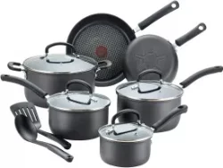T-fal Ultimate Hard-Anodized Nonstick 12-Piece Cookware Setimg