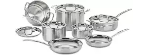 Cuisinart MCP-12N Multiclad Pro Stainless Steel 12-Piece Cookware Setimg