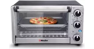 Toaster Oven 4 Slice, Multi-function Mueller Austria Under-Cabinet Toaster Ovenimg