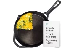 GreaterGoods Smooth Nonstick Cast Iron Skillet, 10-Inchesimg