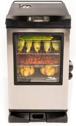 Masterbuilt 200077515 Front Controlled Electric Smoker with Window and RF Controller, 30 inch.img