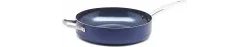 Blue Diamond Cookware Ceramic Metal Utensil Dishwasher, 5QT Sautepanimg