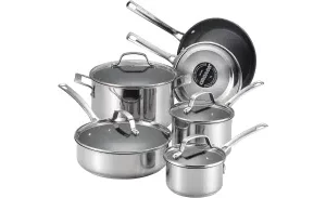 Circulon Genesis 10-Piece Stainless Steel Cookware Setimg