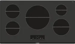 Bosch (Model: NIT5668UC) Black 500 Series 37-Inch Induction Cooktopimg