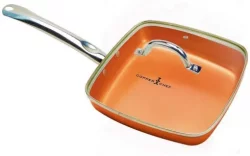 Copper Chef Square Frying Pan with Lidimg