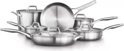 Calphalon Premier Stainless Steel 11-Piece Cookware Setimg