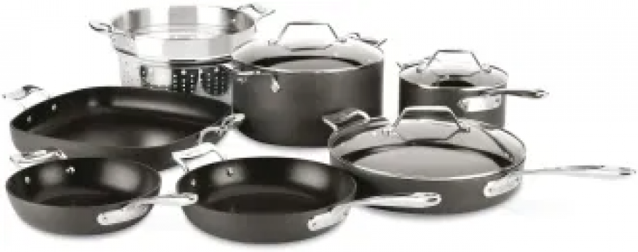 clad tri ply vs calphalon stainless steel cookware