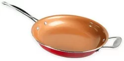 Red Copper Fry Pan Deluxe 12 Inchimg